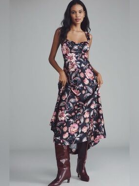 chiffon midi dress long sleeve ZESICA Long Sleeve Crew Neck Ruffle Tiered Chiffon Midi Dress – zesica